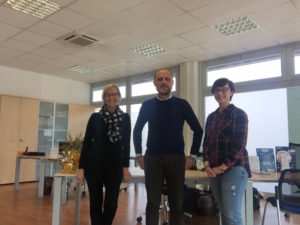 Lo staff dell'agenzia assicurativa di Unipol Lonigo